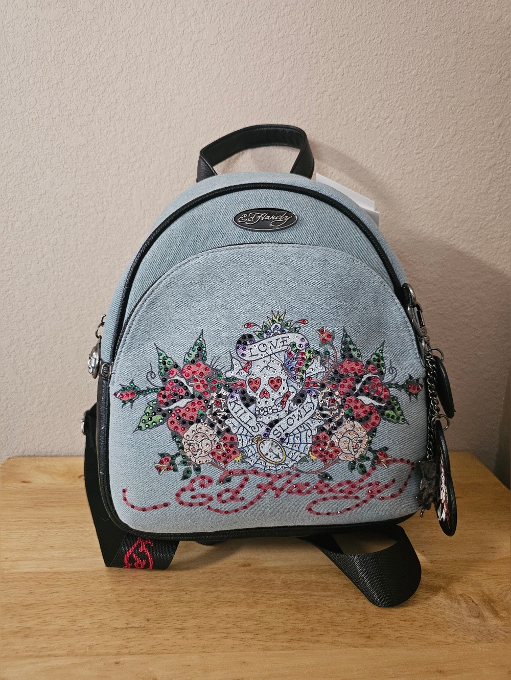 Ed Hardy Jean Backpack